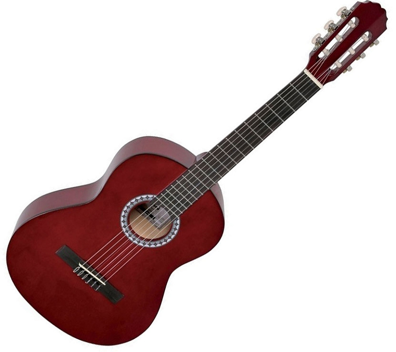Фото GEWApure Classical Guitar Basic Transparent Red 4/4