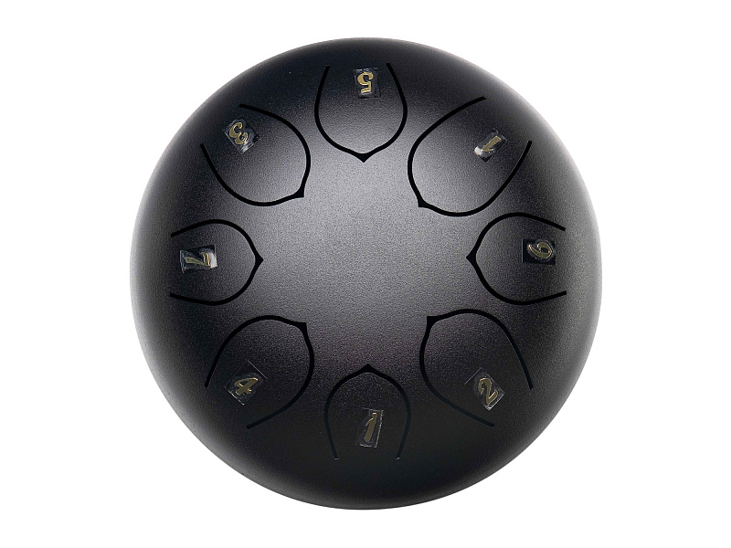 Фото FTD-68C-BK Глюкофон, 15см, До мажор, черный, Foix