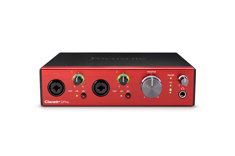 Фото Интерфейс FOCUSRITE Clarett+ 2Pre
