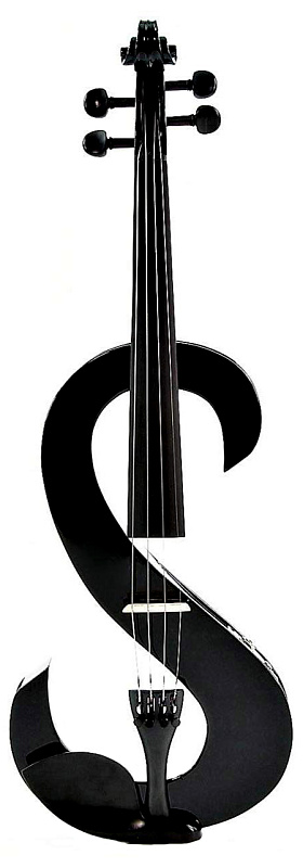 Фото Черная электроскрипка  BRAHNER EV-503MBK 