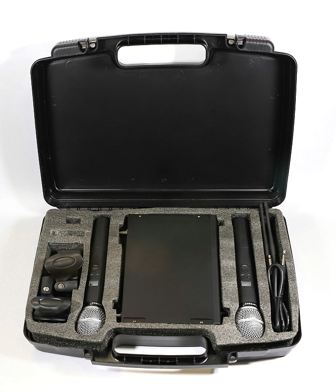 Фото Радиосистема с двумя ручными микрофонами KARSECT KRU482/KST-7U