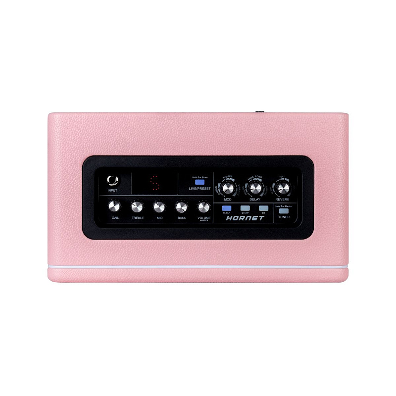 Фото Моделирующий гитарный комбо Mooer DH03 Hornet 15 Pink