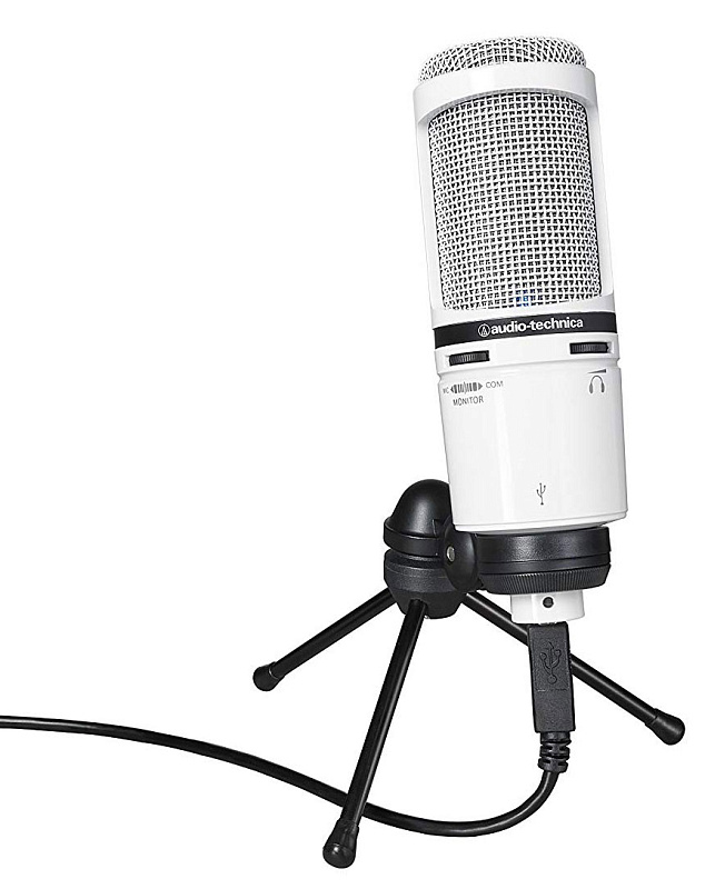 Фото AUDIO-TECHNICA AT2020USB+WH  
