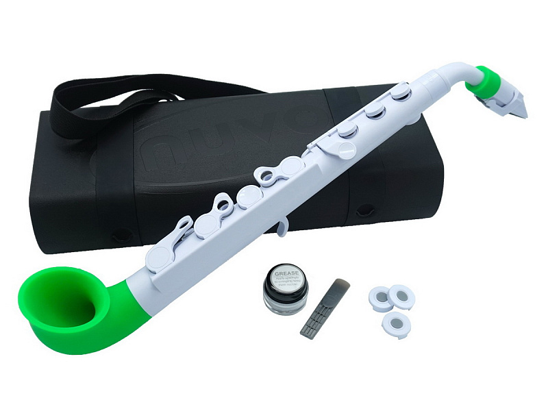NUVO jSax (White/Green) в магазине Music-Hummer