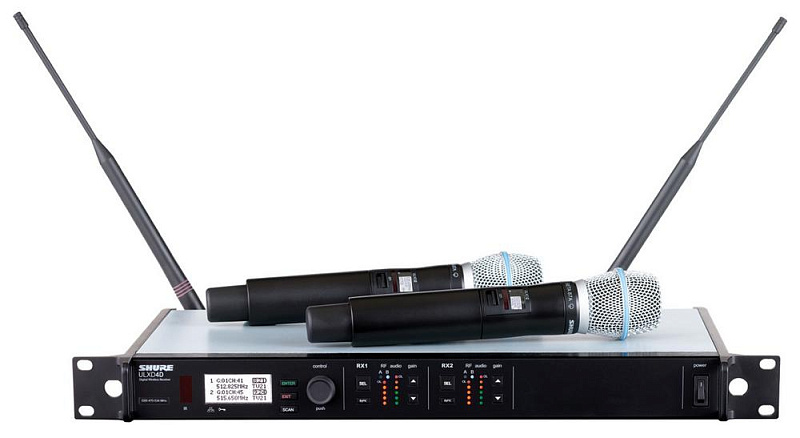 Фото Радиосистема SHURE ULXD24DE/B87C K51 606 - 670 MHz