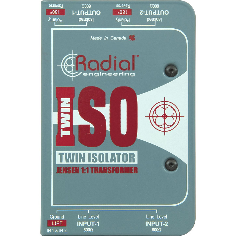 Фото Radial TWIN ISO  2-х канальный изолятор