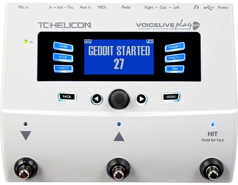 Фото Процессор эффектов TC HELICON VOICELIVE PLAY GTX