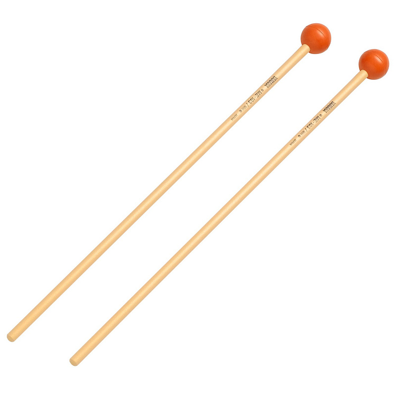 Фото Yamaha ME103 палочки для ксилофона, маримбы, резиновый наконечник, medium hard
