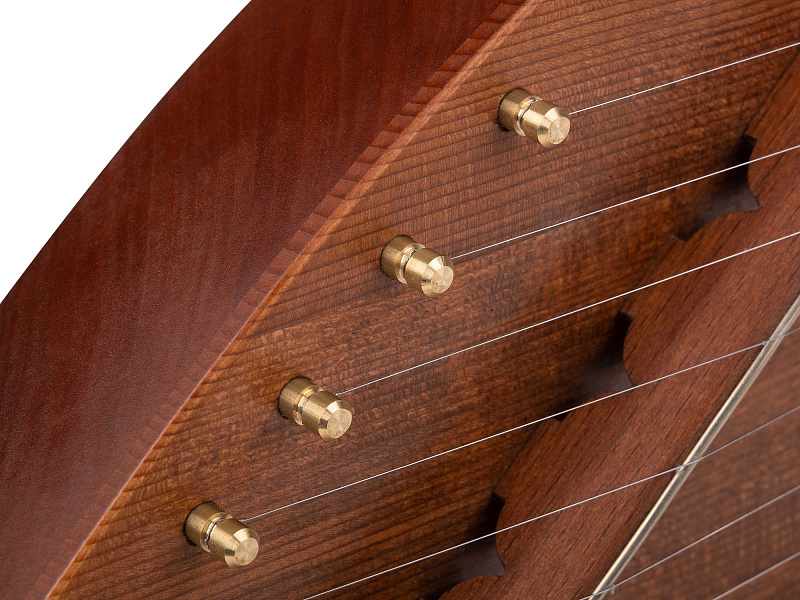 Фото Гусли Финист цвет мокко Мир гуслей MG-H18MO