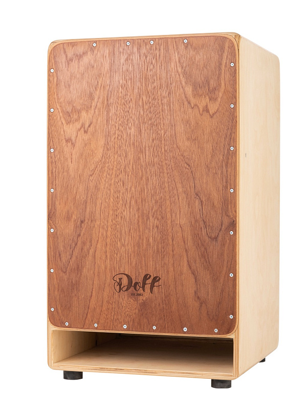Фото CL03-Doff Кахон, тапа шпон красного дерева, Doff
