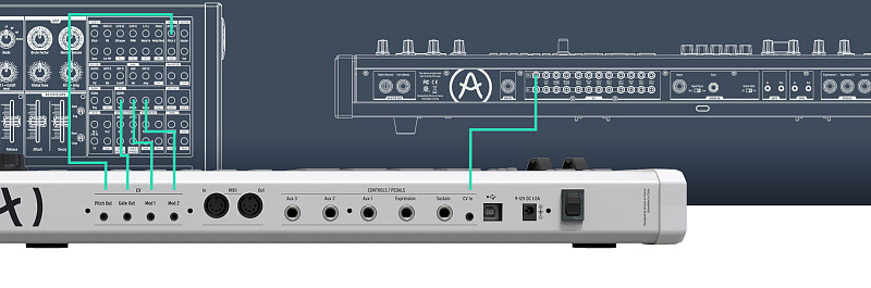 Фото MIDI-клавиатура Arturia KeyLab mkII 61 White