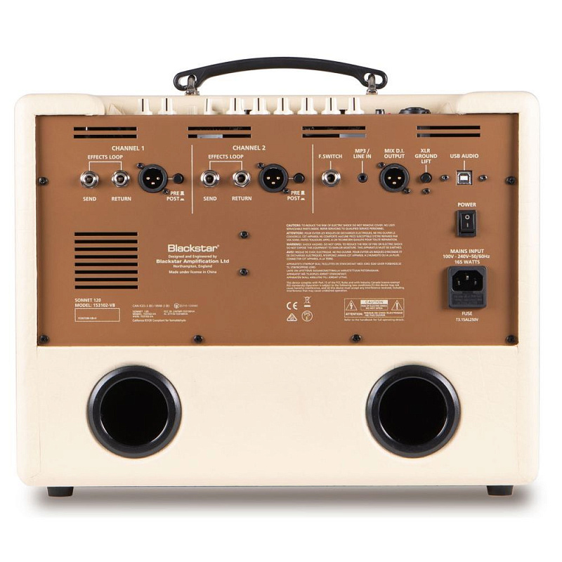 Фото Акустический комбоусилитель Blackstar Sonnet 120 Blonde
